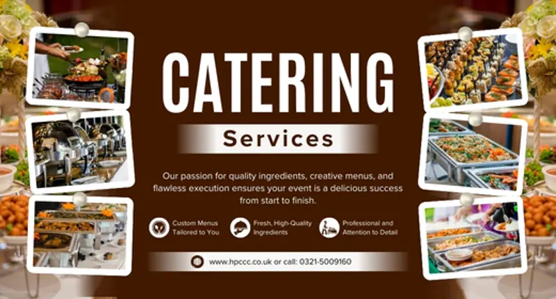 🍽️ HPC Catering Services offers quality catering solutions all over Pakistan.